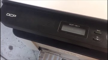 Brother error Unable to initialize / brother 0A error. DCP-1511 0A error