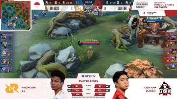 Geek Fam vs RRQ Hoshi Game 2 MPL ID S6 Week 5 Day 2