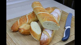 المخبزة في الدار أسرار #الباكيط الفرنسي أو #الكومير بطريقة ناجحة 100% سهلة #خبز_منزلي