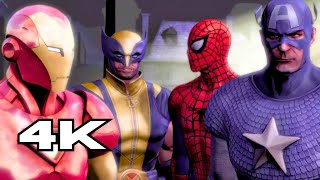 MARVEL: ULTIMATE ALLIANCE 2 All Cutscenes 4K UHD🔴(Full Game Movie) | AI Upscaled Ultra HD