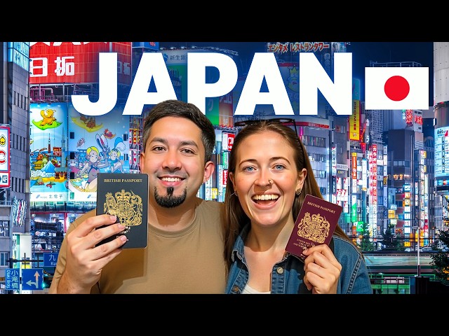 Travel vlog - FIRST TIME IN JAPAN 🇯🇵 We DID NOT Expect TOKYO to Look Like This!