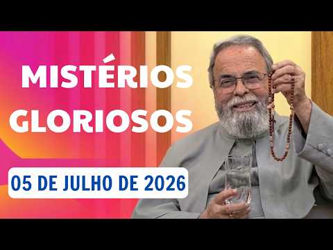 Terço de Aparecida com Pe. Antonio Maria | 05 de Julho de 2026 | MISTÉRIOS GLORIOSOS