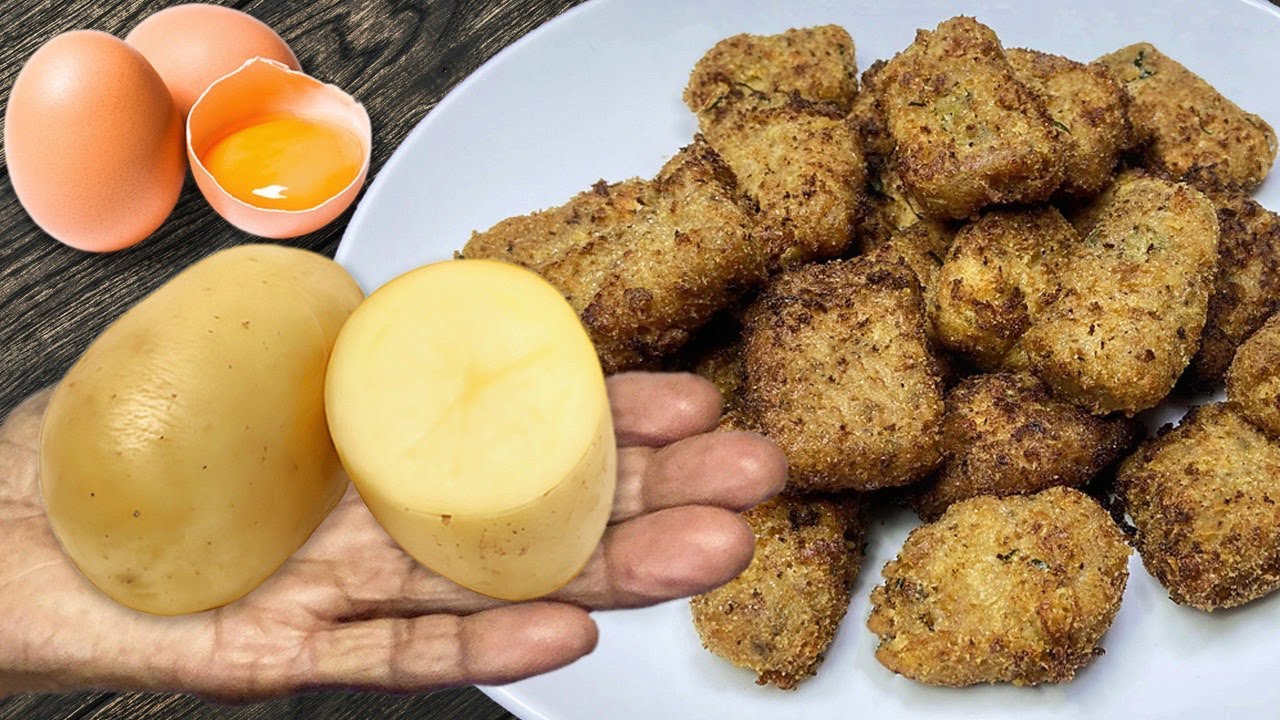 The BEST Potato Egg Recipe Potato Egg Snack Recipe YouTube