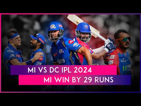 MI vs DC IPL 2024 Stat Highlights: Romario Shepherd Stars In Mumbai Indians' First Victory