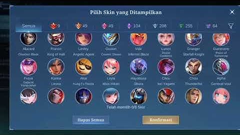 MLBB BETA TRICK SKIN ALL UNLOCKED!!! 