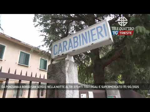DA PONZIANA A BORGO SAN SERGIO: NELLA NOTTE ALTRI 3 FURTI TRA LOCALI E SUPERMERCATO | 17/05/2025