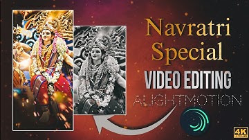 Navratri special video editing Alightmotion | Navratri coming soon video editing #videoediting