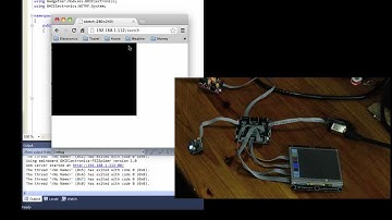 .Net Gadgeteer - Touch-screen web doodle project
