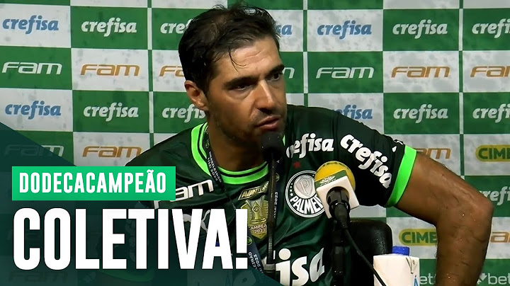 COLETIVA ABEL FERREIRA | PALMEIRAS DODECACAMPEÃO BRASILEIRO