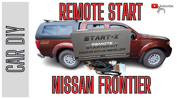 Start X - Remote Start Kit - 2017 Nissan Frontier Install
