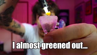 Hash Rosin Bong Rip