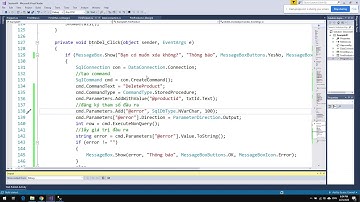 C1808M - Session6 - Access Database with ADO.NET using Store Procedure