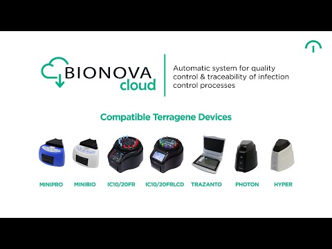 Bionova Cloud traceability software - Start up Tutorial