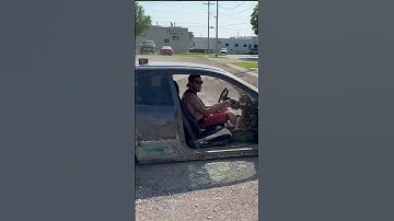 Hardest car to exit the shop yet, rwd EG Civic slammed on 15x10s with a b18 in the trunk