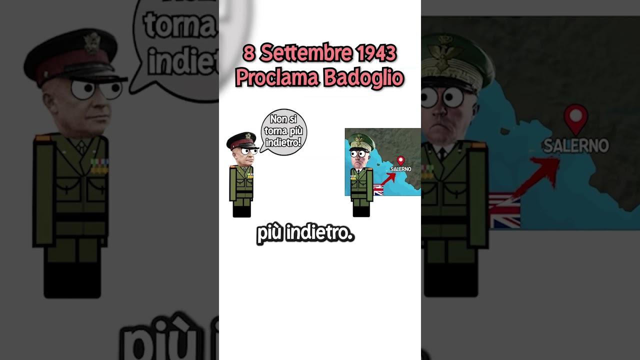 1943 - Il Proclama Badoglio