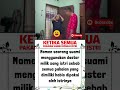 KETIKA SEMUA PAKAIAN DIPAKAI ISTRI #suami #istri #suamiistri #keluarga #rumahtangga #pernikahan