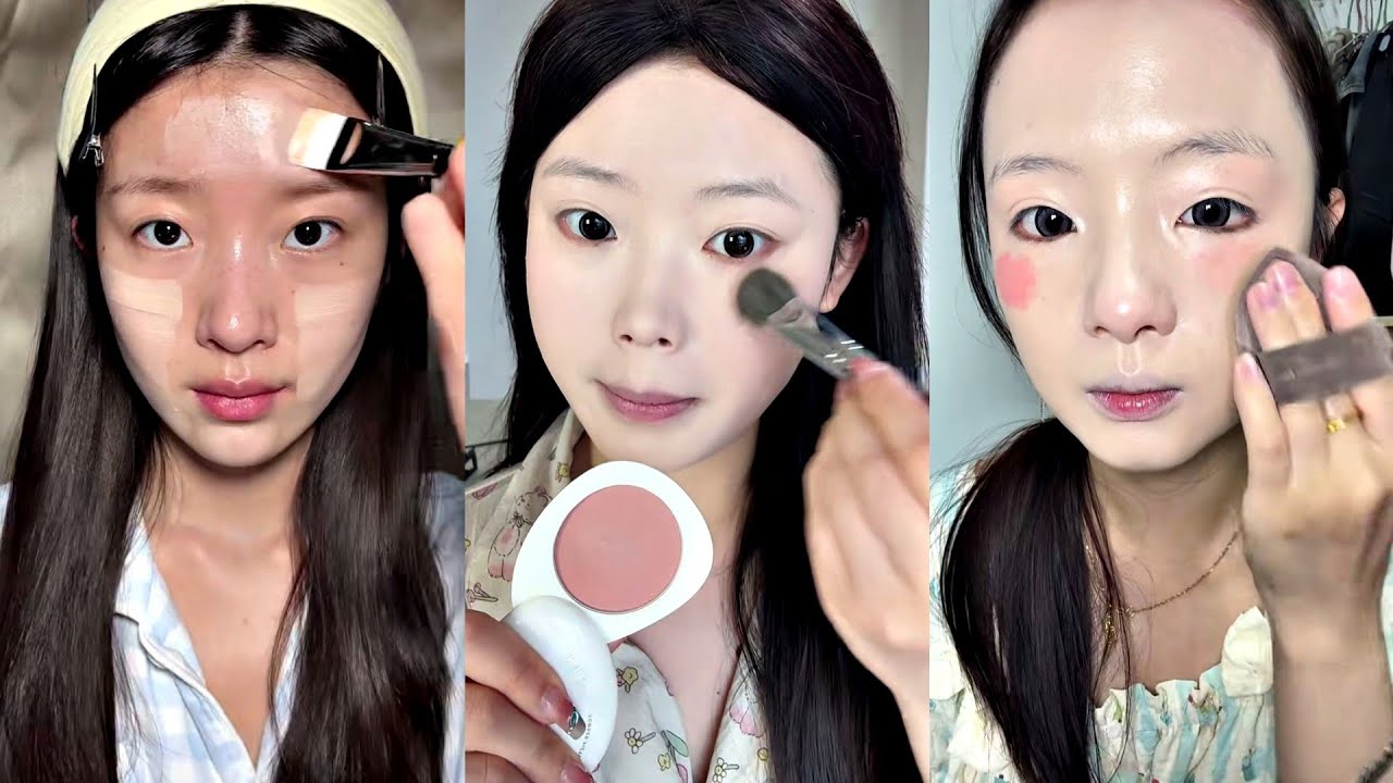 GRWM douyin ASMR real sounds COMPILATION✨🌸 EP.253 | ASMR MAKEUP 메이크업