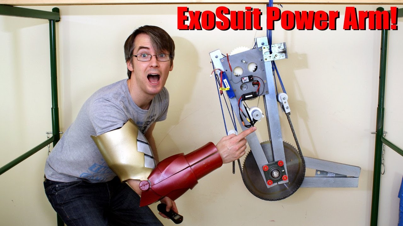 Iron Man Exosuit 4 Working Elbow Joint James Bruton YouTube