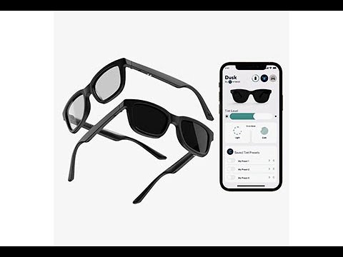 App-Enabled Tint Changing Smart Sunglasses with Audio