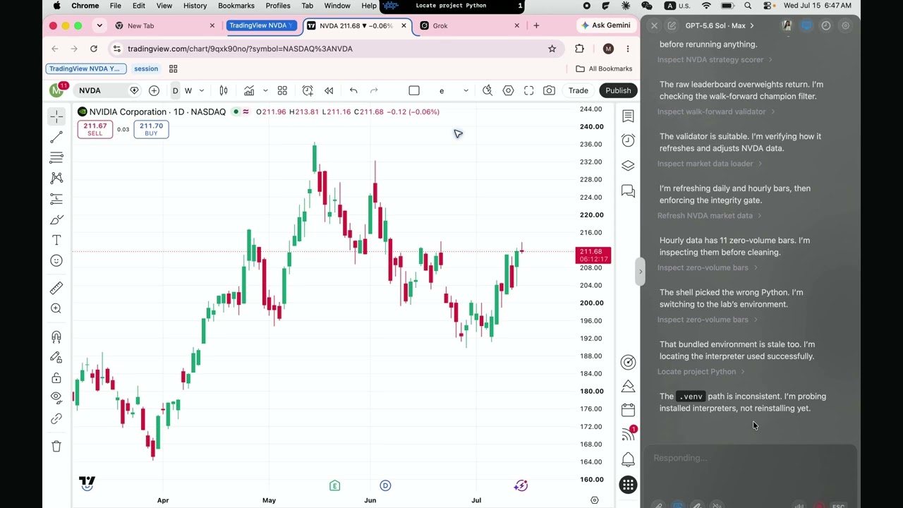 Build and Backtest an NVDA Trading Strategy with EnConvo