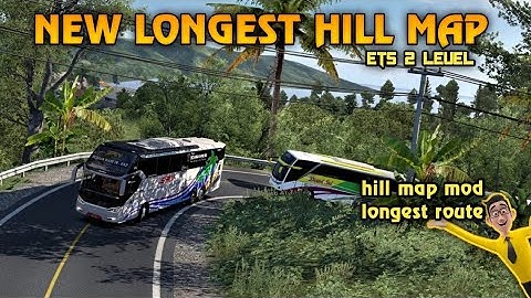 NEW LONGEST HILL MAP MOD | FULL DETAILED VIDEO| ETS2 LEVEL MAP MOD 😮