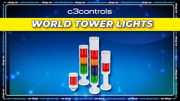 World Tower Lights | LED Stack Lights | c3controls