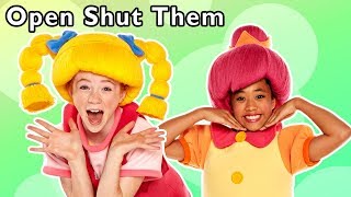 open shut them and more fun dances rhymes kids songs from mother goose club