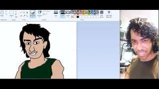 Watch Me Draw Myself In Less Than 9 Minutes