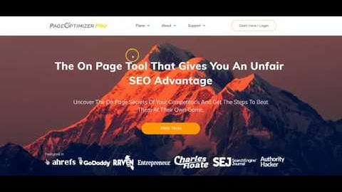 PageOptimizer PRO Review - Quick Run Through - SEO Optimization Tool