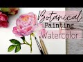 EASY ROSE IN WATERCOLOR