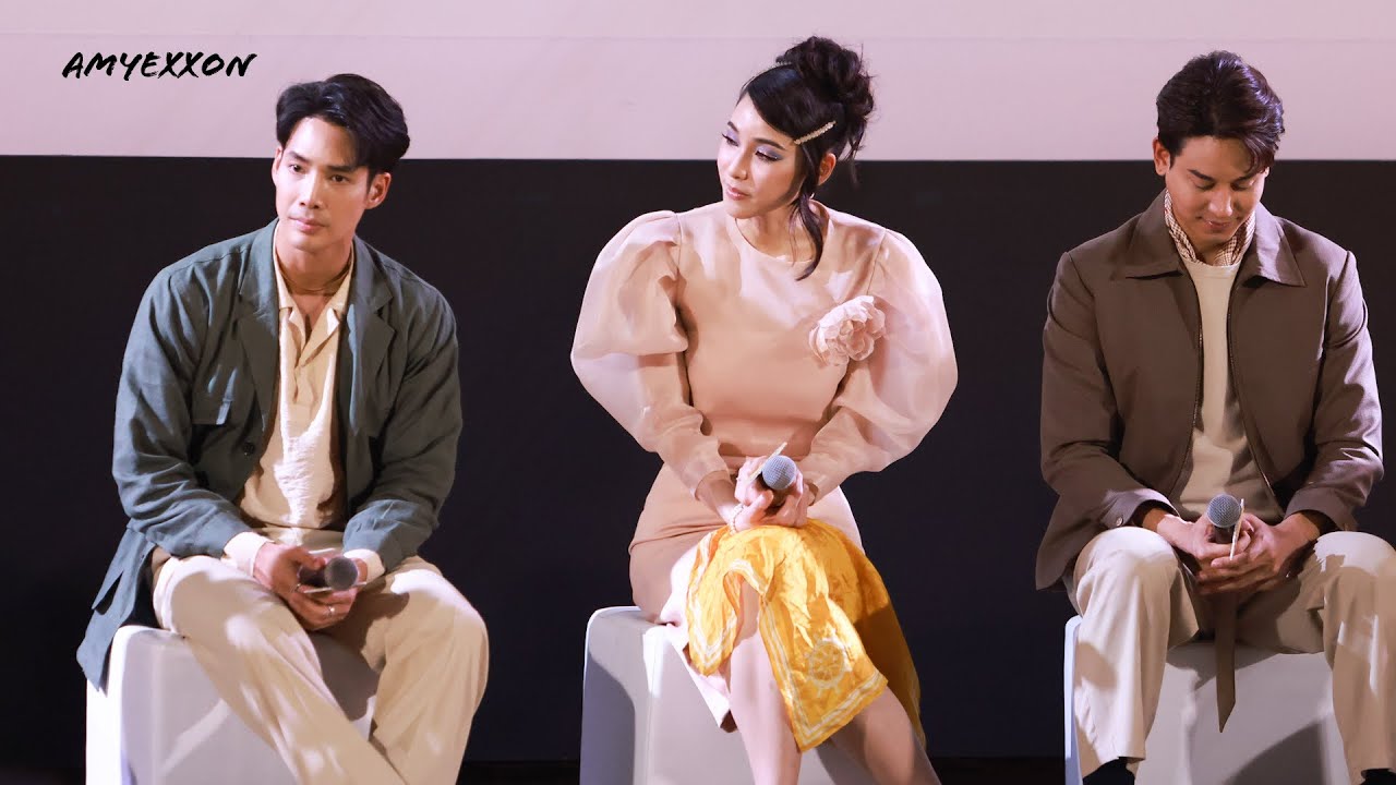 Denkhun Ngamnet - Boom Supaporn - Pop Thakoon ช่วงพูดคุย ละคร เลือดเจ้าพระยา 3Mar23 | AmyExxon