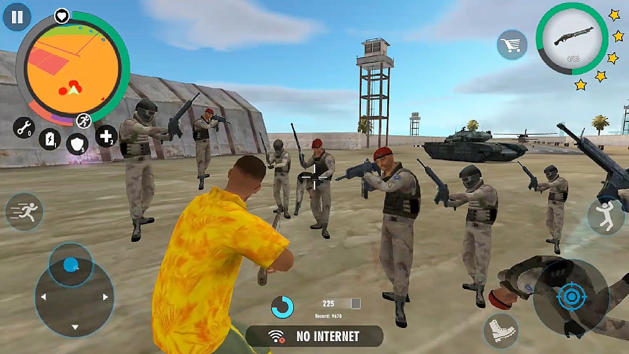 Real Gangster Crime #12 At War With the Army - New Update