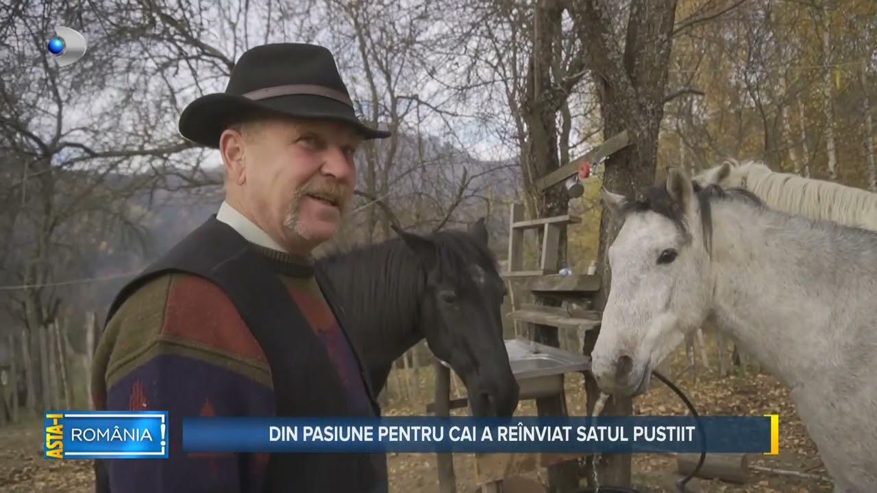 Asta-i Romania (08.12.2024) - Din pasiune pentru cai a reinviat satul pustiit!