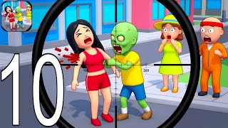 Infector Sniper 3D - Gameplay Walkthrough Part 10 Tutorial NEW Mobile Game (Android,ios) screenshot 2
