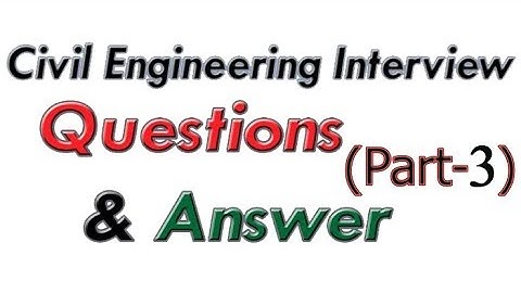 civil engineering interview question part - 3 | mechanics of solids