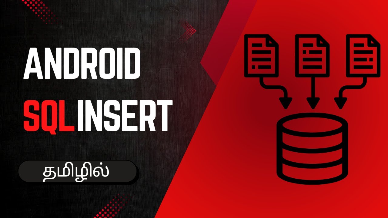 SQL Insert | Android DevEnvironment | Android studio - YouTube