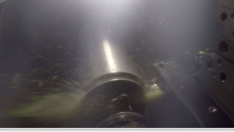 Application example of heavy machining in a TC 35-Y-1350