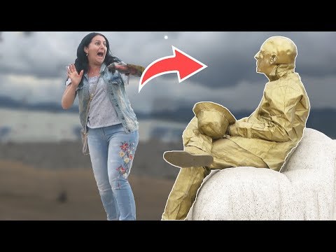 human-statue-prank-2019-#3-|-awesome-reactions