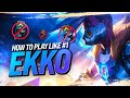 This is the #1 Ekko world and he doesn't rank up R at level 6... (XIAO LAO BAN REVIEW)