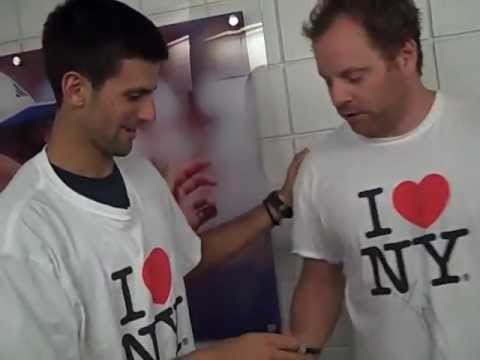 Novak Djokovic and Cameron Hughes Dance-Off