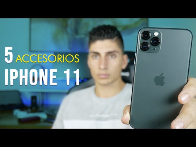 flexible General crisis Los 5 Mejores Accesorios para el iPhone 11, iPhone 11 Pro y Max - YouTube