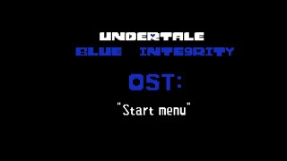 Undertale Blue Integrity OST: Start menu