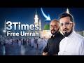 Yaha Paiso Se Nahi... Bulawa Se Aate Hai&rdquo; | Man Who Did 3 Free Umrah