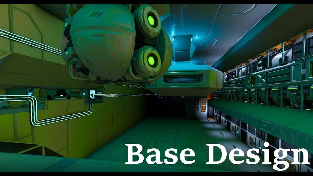 Space Engineers | Improving my base design - YouTube