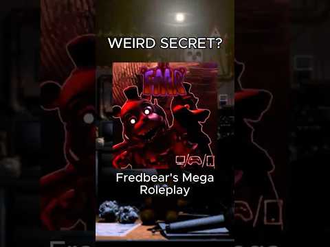 YET ANOTHER SECRET IN FREDBEARS MEGA ROLEPLAY!? #roblox #fnaf #fmr