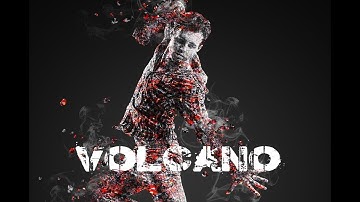 Volcano Ashes Smoke Photoshop Action Tutorial