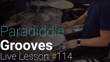 Paradiddle Inversion Grooves - Live Recorded Drum Lesson