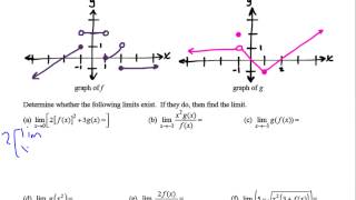1.2 Properties of Limits - Ex. 1-2
