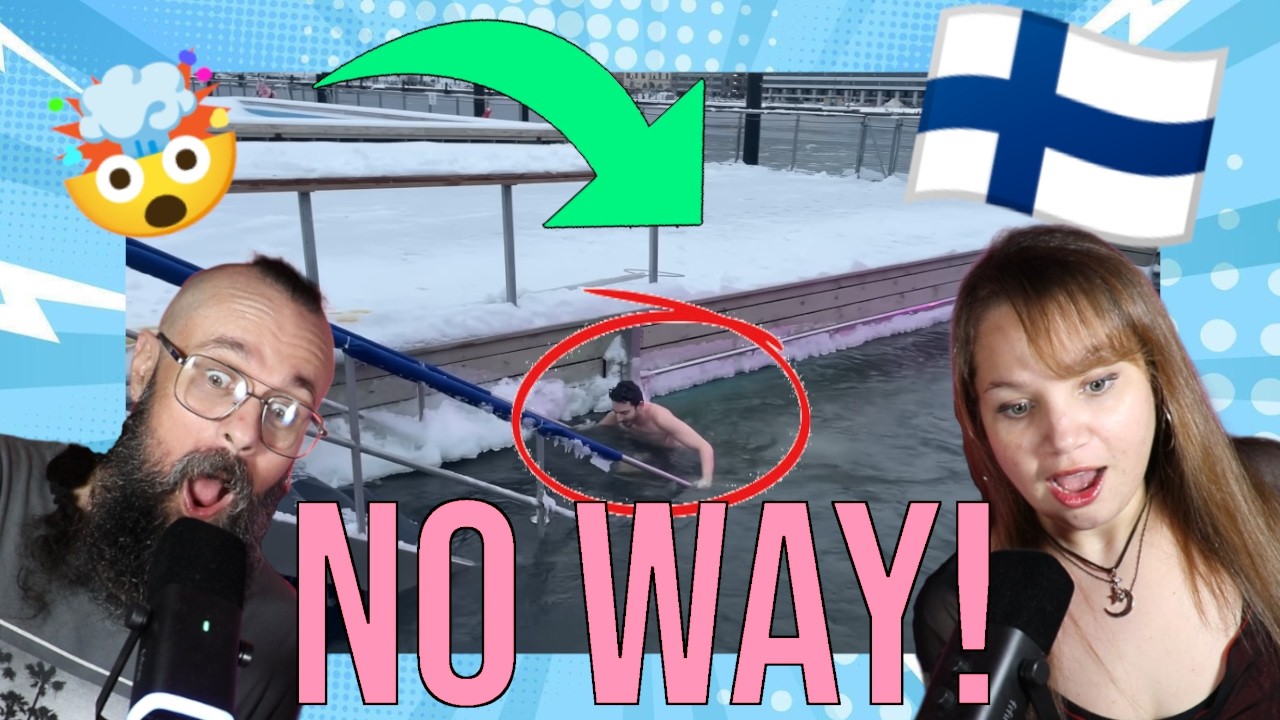3rd WORLD PEOPLE REACT: FINLAND CHANGED MY LIFE! POLAR PLUNGE & SAUNA IN HELSINKI | FINLAND REACTION