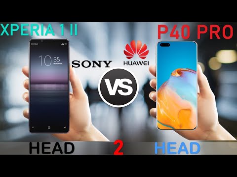 SONY XPERIA 1 II VS HUAWEI P40 PRO